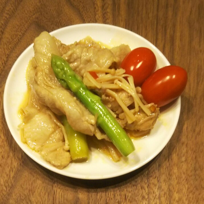 豚肉のピリ辛旨和え